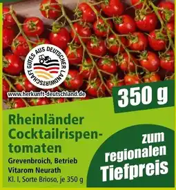 Norma Rheinländer Cocktailrispentomaten Angebot