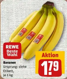nahkauf REWE Beste Wahl Bananen Angebot