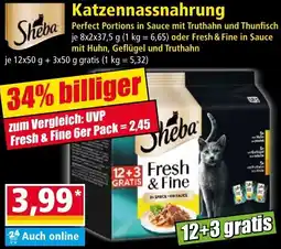 Norma Sheba Katzennassnahrung Angebot
