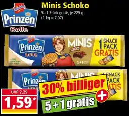 Norma Prinzen Rolle Minis Schoko Angebot