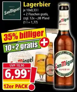Norma SanMiguel Lagerbier Angebot