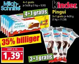 Norma Milch-Schnitte Angebot
