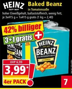 Norma HEINZ Baked Beanz Angebot