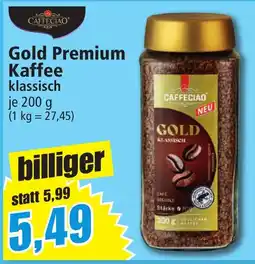 Norma Caffeciao Gold Premium Kaffee klassisch Angebot
