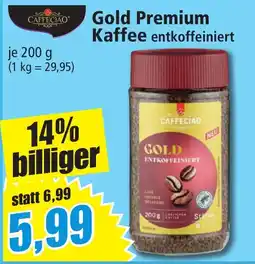Norma Caffeciao Gold Premium Kaffee entkoffeiniert Angebot
