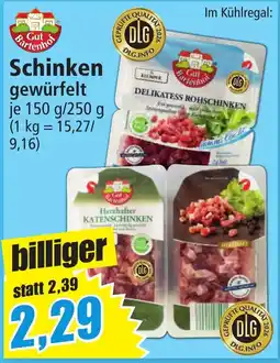 Norma Gut Bartenhof Schinken gewürfelt Angebot