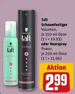 REWE Taft Schaumfestiger Volumen Angebot