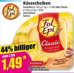 Norma Fol Epi Käsescheiben Classic Angebot
