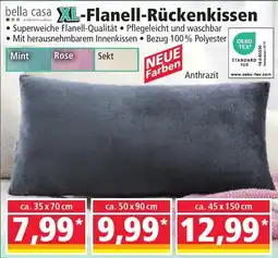 Norma bella casa XL-Flanell-Rückenkissen Angebot