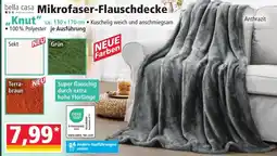 Norma bella casa Mikrofaser-Flauschdecke Angebot