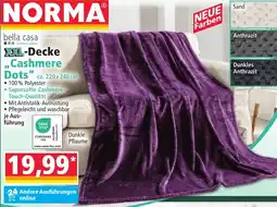 Norma bella casa XXL-Decke „Cashmere Dots“ Angebot