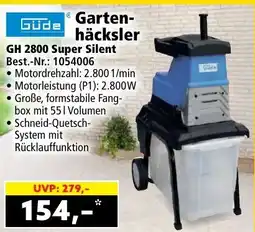 Norma Güde Garten-häcksler GH 2800 Super Silent Angebot