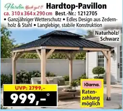 Norma Hardtop-Pavillon Angebot
