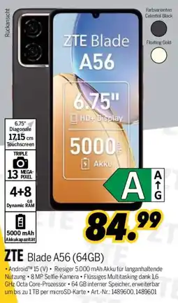 MEDIMAX ZTE Blade A56 Angebot