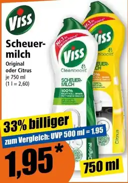 Norma Viss Scheuermilch Angebot