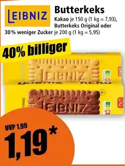 Norma LEIBNIZ Butterkeks Angebot
