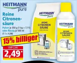 Norma Heitmann pure Reine Citronensäure Angebot