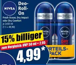 Norma NIVEA Deo-Roll-On Angebot