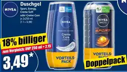 Norma NIVEA Duschgel Angebot