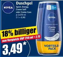 Norma NIVEA Duschgel Angebot