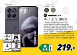 MEDIMAX MOTOROLA Moto G67 (128GB) Angebot