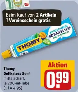 nahkauf Thomy Delikatess Senf mittelscharf Angebot