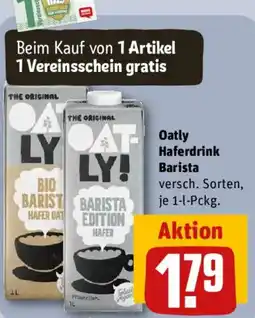 nahkauf Oatly Haferdrink Barista Angebot