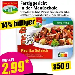 Norma mr. fit Paprika Gulasch Angebot