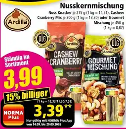 Norma Ardilla Nusskernmischung Angebot