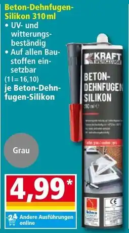 Norma KRAFT Beton-Dehnfugen-Silikon Angebot