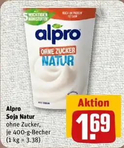 nahkauf Alpro Soja Natur ohne Zucker Angebot