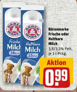 nahkauf Bärenmarke Frische oder Haltbare Milch Angebot