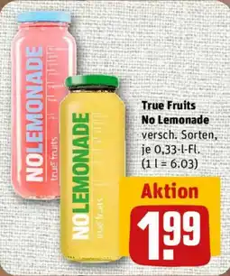 nahkauf True Fruits No Lemonade Angebot