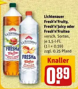 nahkauf Lichtenauer Fresh'n'Fruity Angebot