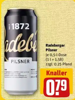 nahkauf Radeberger Pilsner Angebot