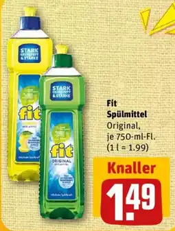 nahkauf Fit Spülmittel Original Angebot