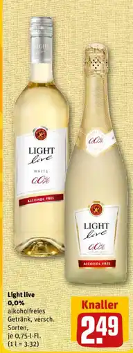 nahkauf Light live 0,0% alkoholfreies Getränk Angebot