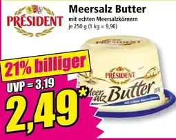Norma Präsident Meersalz Butter Angebot