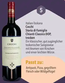 CITTI Markt Cecchi Storia di Famiglia Chianti Classico DOP, trocken Angebot