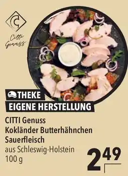 CITTI Markt CITTI Genuss Kokländer Butterhähnchen Sauerfleisch Angebot