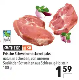 CITTI Markt Frische Schweinenackensteaks Angebot