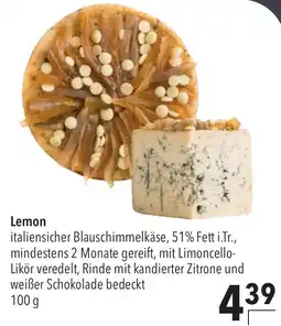 CITTI Markt Lemon italienischer Blauschimmelkäse Angebot