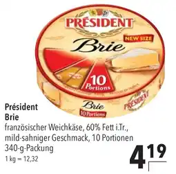 CITTI Markt Präsident Brie Angebot