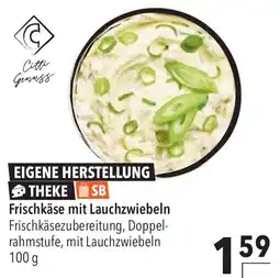 CITTI Markt Citti Genuss Frischkäse mit Lauchzwiebeln Angebot