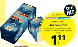 CITTI Markt Nordsee-Käse Angebot