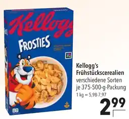 CITTI Markt Kellogg's Frühstückscerealien Angebot