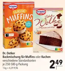CITTI Markt Dr. Oetker Backmischung für Muffins oder Kuchen Angebot