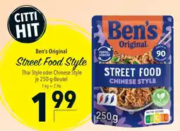 CITTI Markt Ben's Original Street Food Style Angebot
