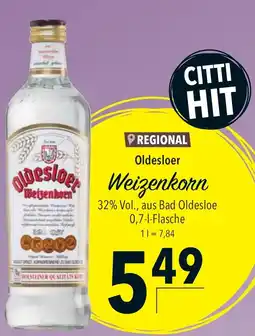 CITTI Markt Oldesloer Weizenkorn Angebot