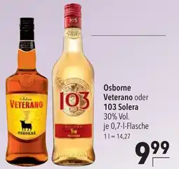 CITTI Markt Osborne Veterano oder 103 Solera Angebot